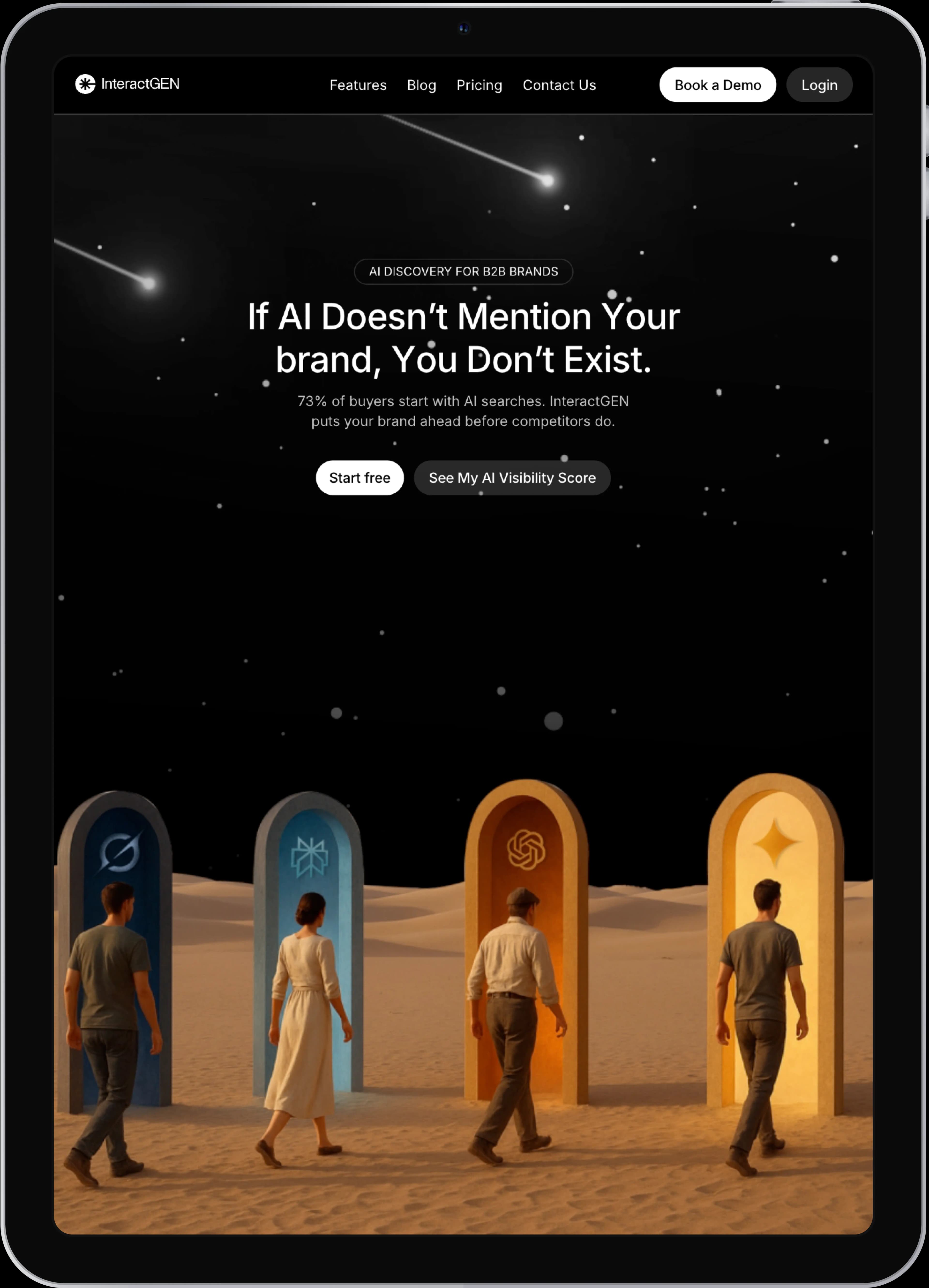 Humanisys InteractGen Landing