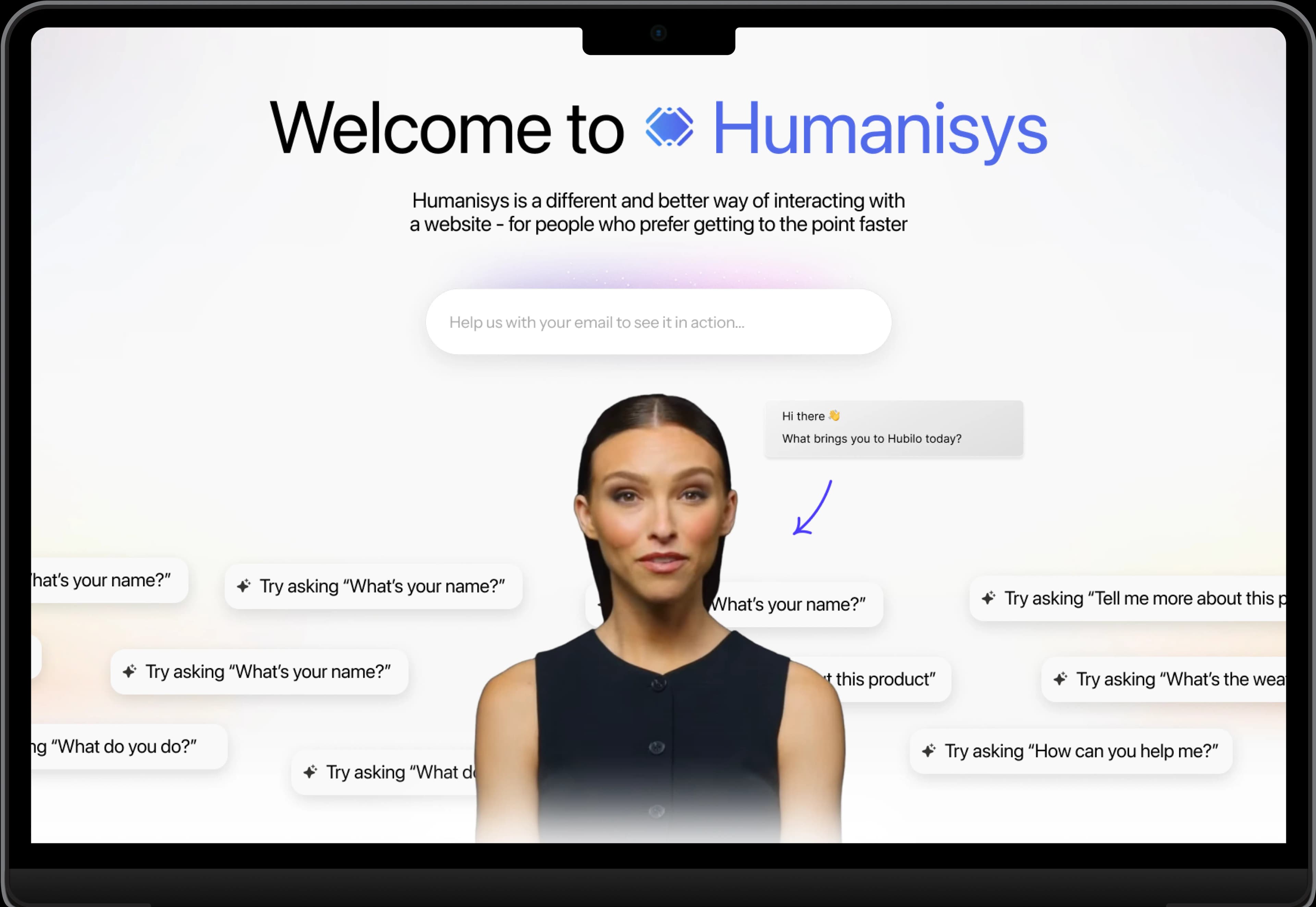 interactnow interactive demo chatbot